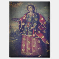 Saint Lucy in the style of Cusco School