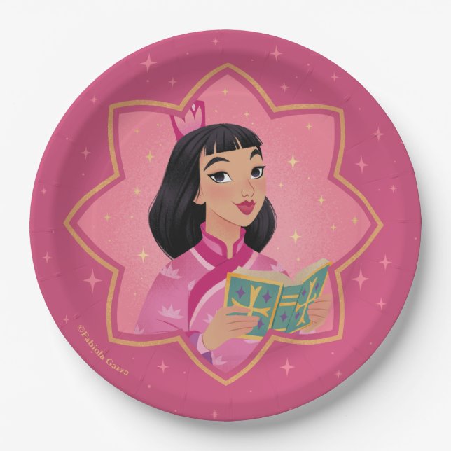 Saint Lucy Yi Zhenmei Paper Plate  (Front)