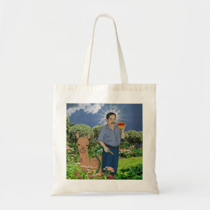 Saint Luis in the Garden Tote Bag