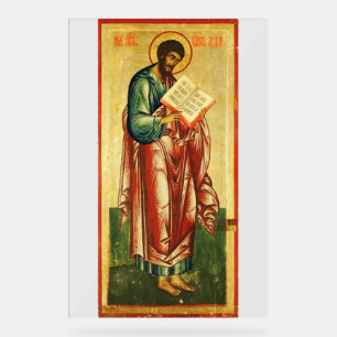 Saint Luke the Evangelist and Martyr Acrylic Sign