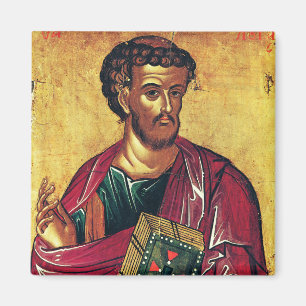 Saint Luke the Evangelist Orthodox icon Magnet