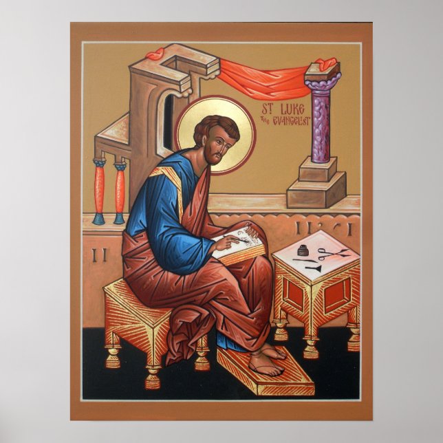 Saint Luke the Evangelist Poster (Front)