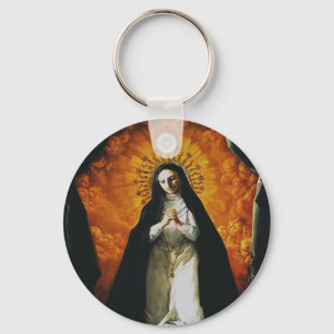 Saint Margaret Mary Alacoque Key Ring