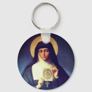 Saint Margaret Mary Alacoque Key Ring