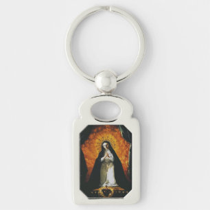 Saint Margaret Mary Alacoque Key Ring
