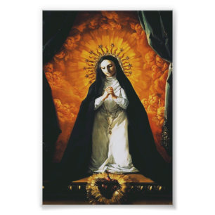 Saint Margaret Mary Alacoque Photo Print