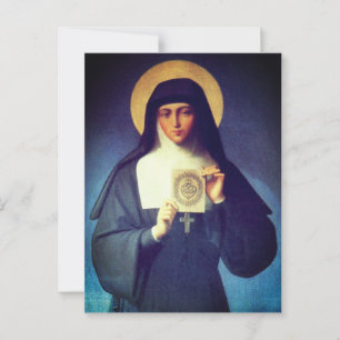 Saint Margaret Mary Alacoque Postcard