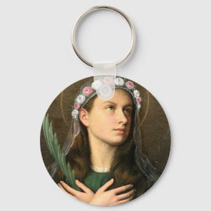 Saint Maria Goretti Key Ring