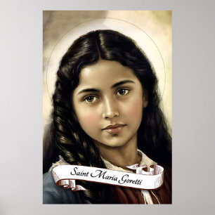 Saint Maria Goretti Poster