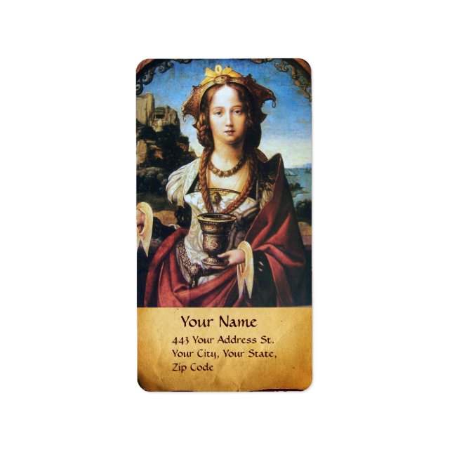 SAINT MARIA MAGDALENE LABEL (Front)