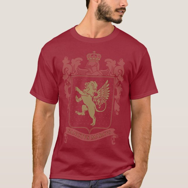 Saint Mark Coat of Arms T-Shirt (Front)