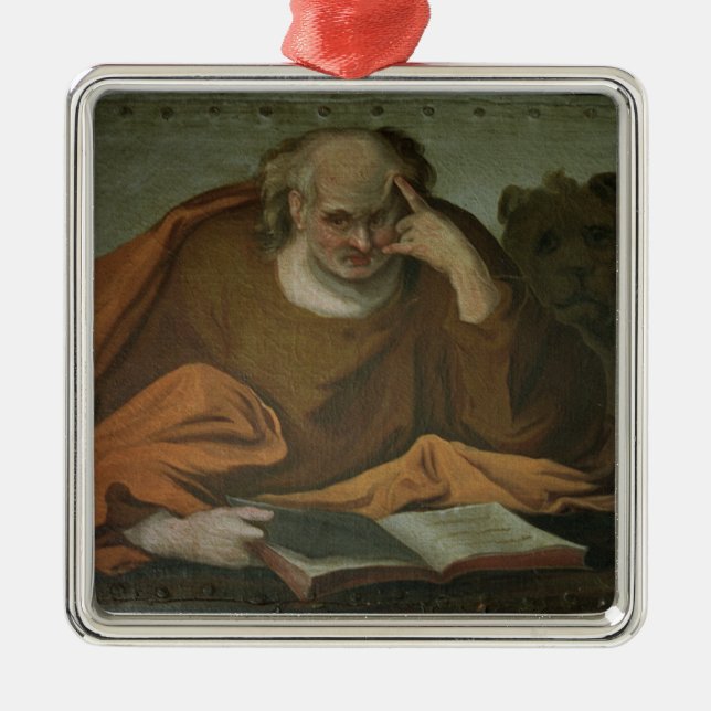 Saint Mark the Evangelist, 1588 Metal Tree Decoration (Front)
