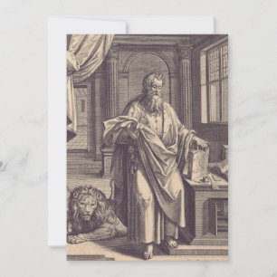 Saint Mark the Evangelist Invitation