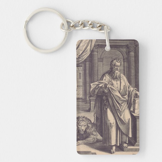 Saint Mark the Evangelist Key Ring (Front)