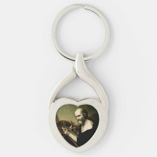 Saint Mark the Evangelist  Key Ring (Front)