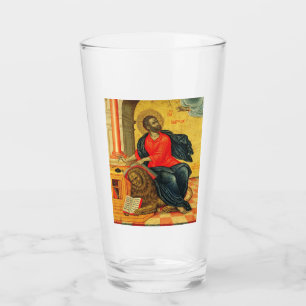 Saint Mark the Evangelist orthodox icon Glass
