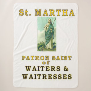 SAINT MARTHA SHERPA BLANKET