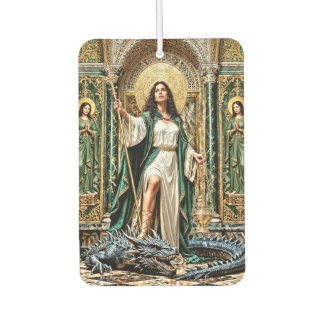 Saint Martha the Dominator Car Air Freshener