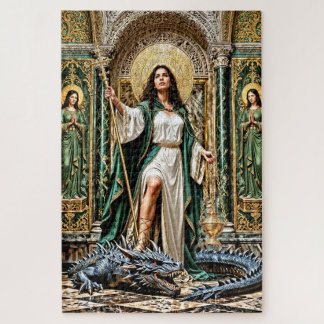 Saint Martha the Dominator Jigsaw Puzzle