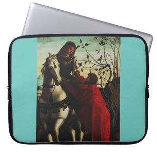 Saint Martin and the Beggar Laptop Sleeve