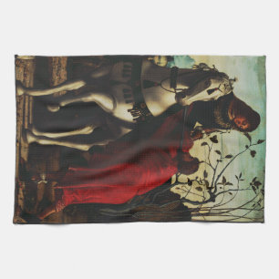 Saint Martin and the Beggar Tea Towel