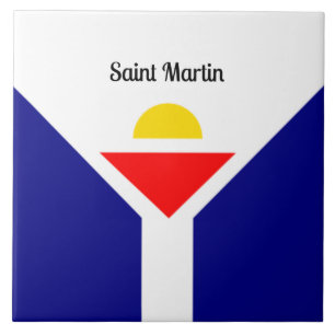 Saint Martin, Caribbean Tile