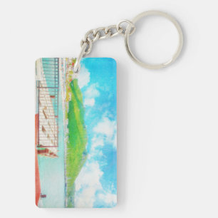 Saint Martin Key Ring