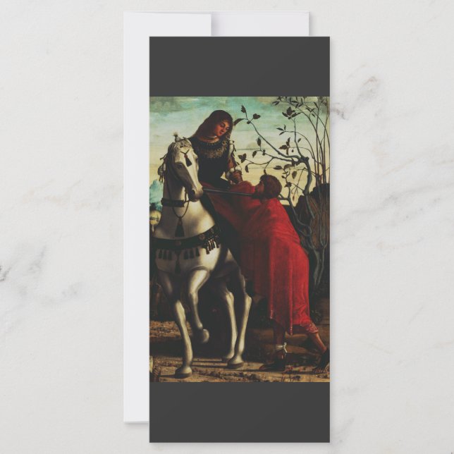 Saint Martin of Tours Sharing the Cloak Fine Art (Front)