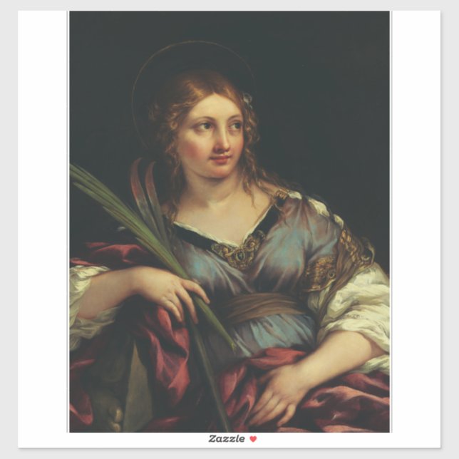 Saint Martina of Rome by Pietro Berrettini (Sheet)