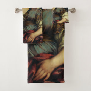 Saint Martina of Rome by Pietro Berrettini Bath Towel Set