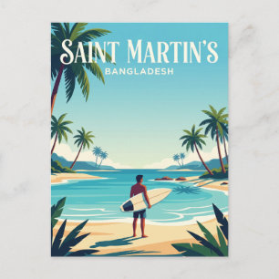 Saint Martin's Island Bangladesh Postcard