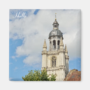 Saint Martinus Basilica in Halle, Belgium Magnet