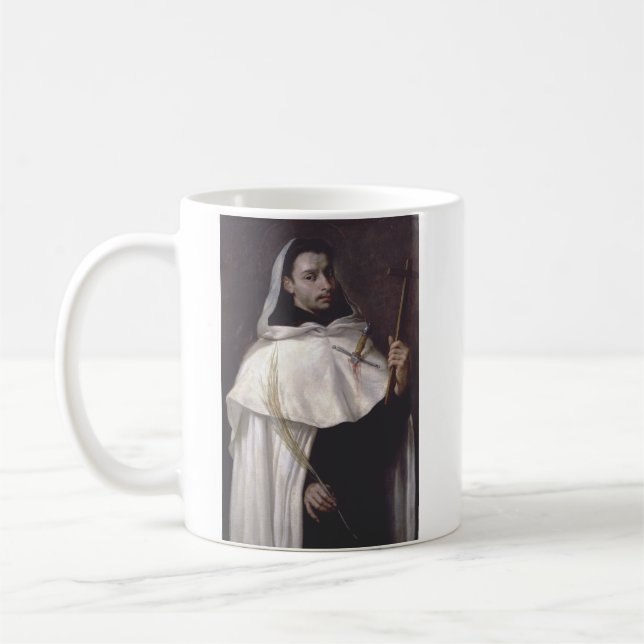 Saint Martyr Angelus of Jerusalem Coffee Mug (Left)