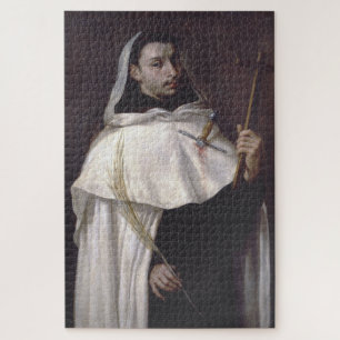 Saint Martyr Angelus of Jerusalem Jigsaw Puzzle