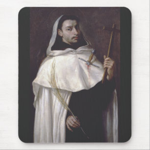 Saint Martyr Angelus of Jerusalem Mouse Pad