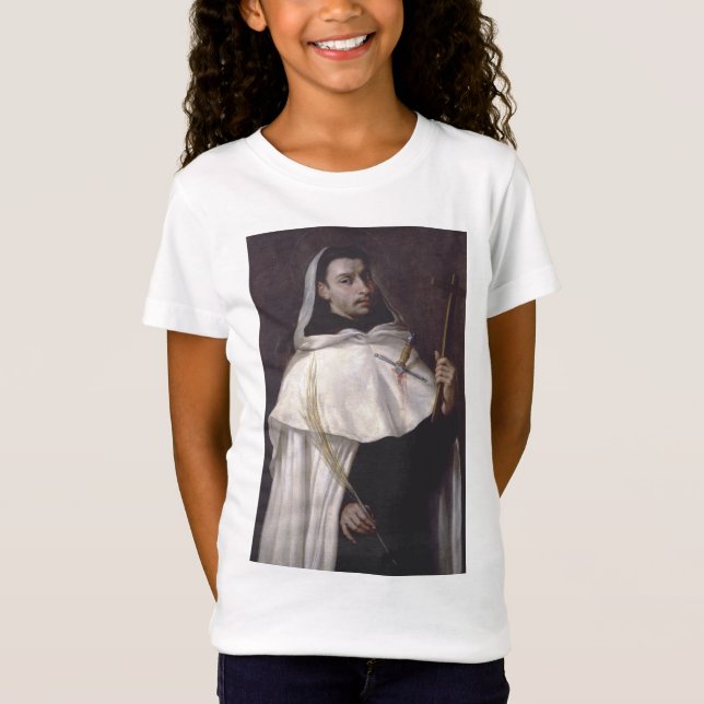 Saint Martyr Angelus of Jerusalem T-Shirt (Front)
