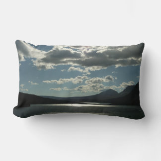 Saint Mary Lake I at Glacier National Park Lumbar Cushion