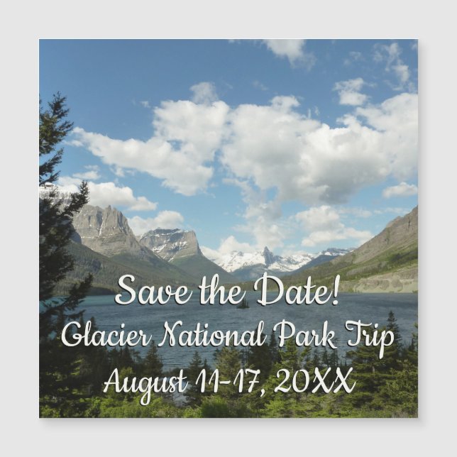 Saint Mary Lake II at Glacier National Park (Front)