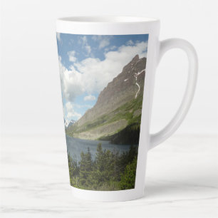 Saint Mary Lake II at Glacier National Park Latte Mug