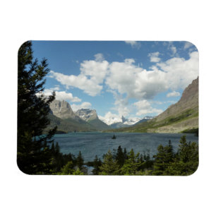 Saint Mary Lake II at Glacier National Park Magnet