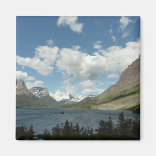 Saint Mary Lake II at Glacier National Park Magnet