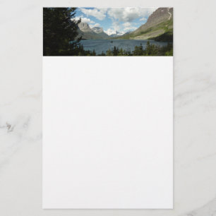Saint Mary Lake II at Glacier National Park Stationery