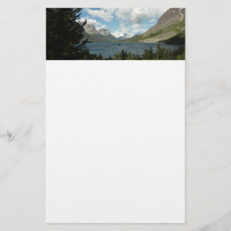 Saint Mary Lake II at Glacier National Park Stationery