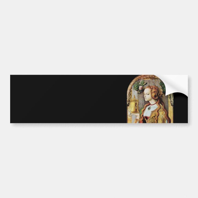 SAINT MARY MAGDALENE BUMPER STICKER (Front)