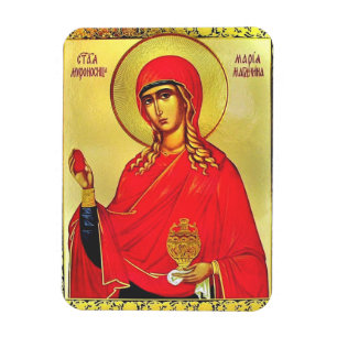 Saint Mary Magdalene orthodox icon Magnet