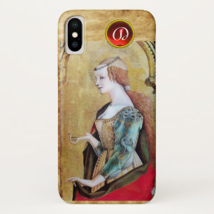 SAINT MARY MAGDALENE Parchment Ruby Gem Monogram Case-Mate iPhone Case