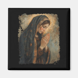 Saint Mary Praying Mother Of Jesus Magnet