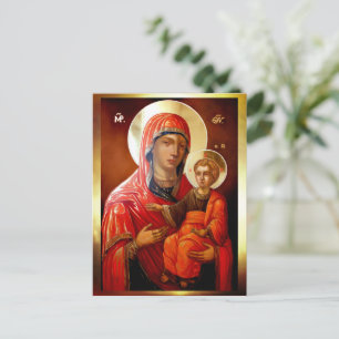 Saint Mary Teotokos Postcard