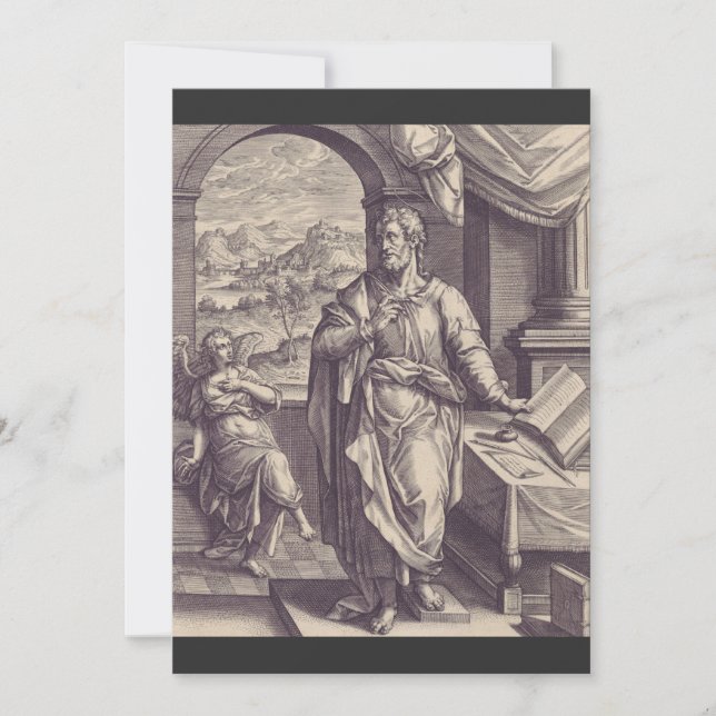 Saint Matthew the Apostle Holiday Card (Front)
