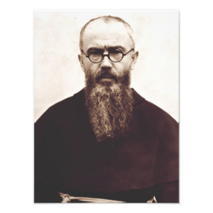Saint Maximilian Kolbe Polish Catholic priest Photo Print